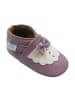 Basrakids Baby Krabbelschuhe aus Leder, weiche Lauflernschuhe mit rutschfester Sohle 