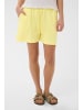 SAINT TROPEZ Shorts LucielSZ Gerade Passform in Elfin Yellow