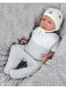 TupTam Unisex Baby Erstlingsmütze zum Binden 2er Pack in ecru