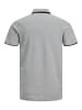 Jack & Jones Poloshirt in Light Grey Melange 3