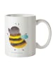 Mr. & Mrs. Panda Kaffeebecher Hummel flauschig ohne Spruch in Weiß