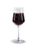 Mr. & Mrs. Panda Glas für Rotwein Stinktier Sitzen ohne Spruch in Transparent