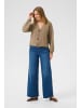 Cream Strickjacke CRHoliday Straight fit in Walnut Melange