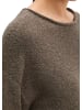 Marc O'Polo Kurzarm-Pullover oversize in Chalky Brown
