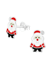 schmuck23 Silber-Ohrringe 925 Nikolaus 0,7 cm x 0,8 cm