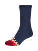 camano Socken ca-soft Stopper stripes 4er Pack blue shadow