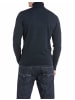 Replay Rollkragenpullover Wool Blend Fast Dyed - 12 Gg in blau