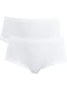 Erwin Müller Frottee, Baumwolle Taillenslip 2er-Pack in weiß