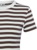 Marie Lund T-Shirt in ecru schoko - 0001