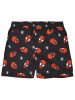 Spiderman Marvel Spiderman Badeshorts Face Badehose Schwimmhose Boardshorts in schwarz