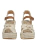 Replay Sandalen in Weiß/Beige