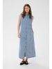 Soaked in Luxury Kleid SLAdelita A-shape in Light Blue Denim