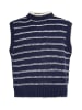 DreiMaster Maritim Damen Pullunder in Marine Wollweiss