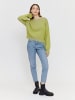 MAZINE Strickpullover Valli Jumper in leek green/purple haze