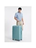 Franky London 4 Rollen Trolley L 74 cm mit Dehnfalte mint green