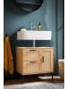 FineBuy Badunterschrank "FB103421" in Braun /