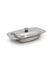 relaxdays Butterdose in Silber - 250 g Butter