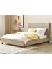 Beliani Doppelbett SALBRIS in /Braun - (W) 172 x (H) 120 x (L) 213 cm