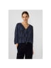 Street One Langarmshirt in deep blue