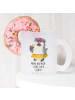 Mr. & Mrs. Panda Tasse Pinguin Kokosnuss mit Spruch in Transparent