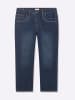 sheego Gerade Jeans in dark blue