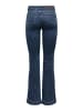 ONLY Flared fit jeans in Dark Blue Denim