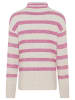 Olsen Pullover Cora in beige himbeer - 0001