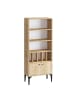 CALICOSY Regal POLLUX in Helles - (W)60  x (H)175  x (L)30 cm