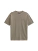 Marc O'Polo Kurzarm-Pullover Travel Collection in Frozen Taupe