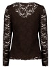 Zero  Langarm-Shirt unifarben in Chocolate Plum