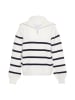 usha BLUE LABEL Damen Pullover in WOLLWEISS MARINE STREIFEN