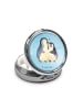 Mr. & Mrs. Panda Tablettenbox Pinguin umarmen ohne Spruch in Eisblau