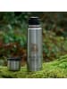 Mr. & Mrs. Panda Thermosflasche Eule Federschmuck mit Spruch in Transparent
