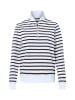 Marie Lund Sweatshirt in schoko ecru - 0004