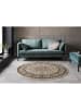 Nouristan Orientalischer Kurzflor Teppich Parun Täbriz beige