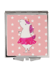 Mr. & Mrs. Panda Schminkspiegel Einhorn Ballerina ohne Spruch in Rot Pastell