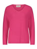 CARTOON Strickpullover mit V-Ausschnitt in Pink