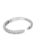 faina Women Bangle Bracelet in Silver