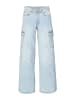 Garcia Wide Leg Cargojeans slim fit in bleached