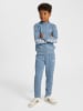 Hummel Verstellbare Taille Anzug Hmljr Tracksuit Lebensstil Kinder in FADED DENIM