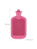 relaxdays 9x Wärmflasche in Pink