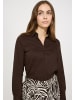 More & More Stretchbluse in espresso brown