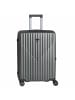 Guess Olbia - 4-Rollen-Trolley M 64 cm (black) in gunmetal