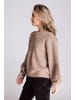 ZHRILL Sweatshirt ZHMAREEN LUREX CHOCOLATE in CHOCOLATE