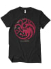 Game of Thrones T-Shirt "Targaryen Fire Blood Big Tall T-Shirt" in Schwarz