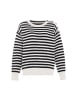 VINAJA Women Sweater in Wollweiss Schwarz