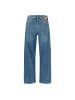 MAC HOSEN Ohio Barrel Jeans in Mid Blue Used Wash