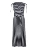 Betty Barclay Jerseykleid in marine ecru - 0001