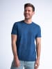 Petrol Industries Tropisches  T-shirt Lowside in Blau