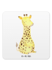 Mr. & Mrs. Panda Untersetzer für Gläser Giraffe Zufrieden ohne S... in Weiß